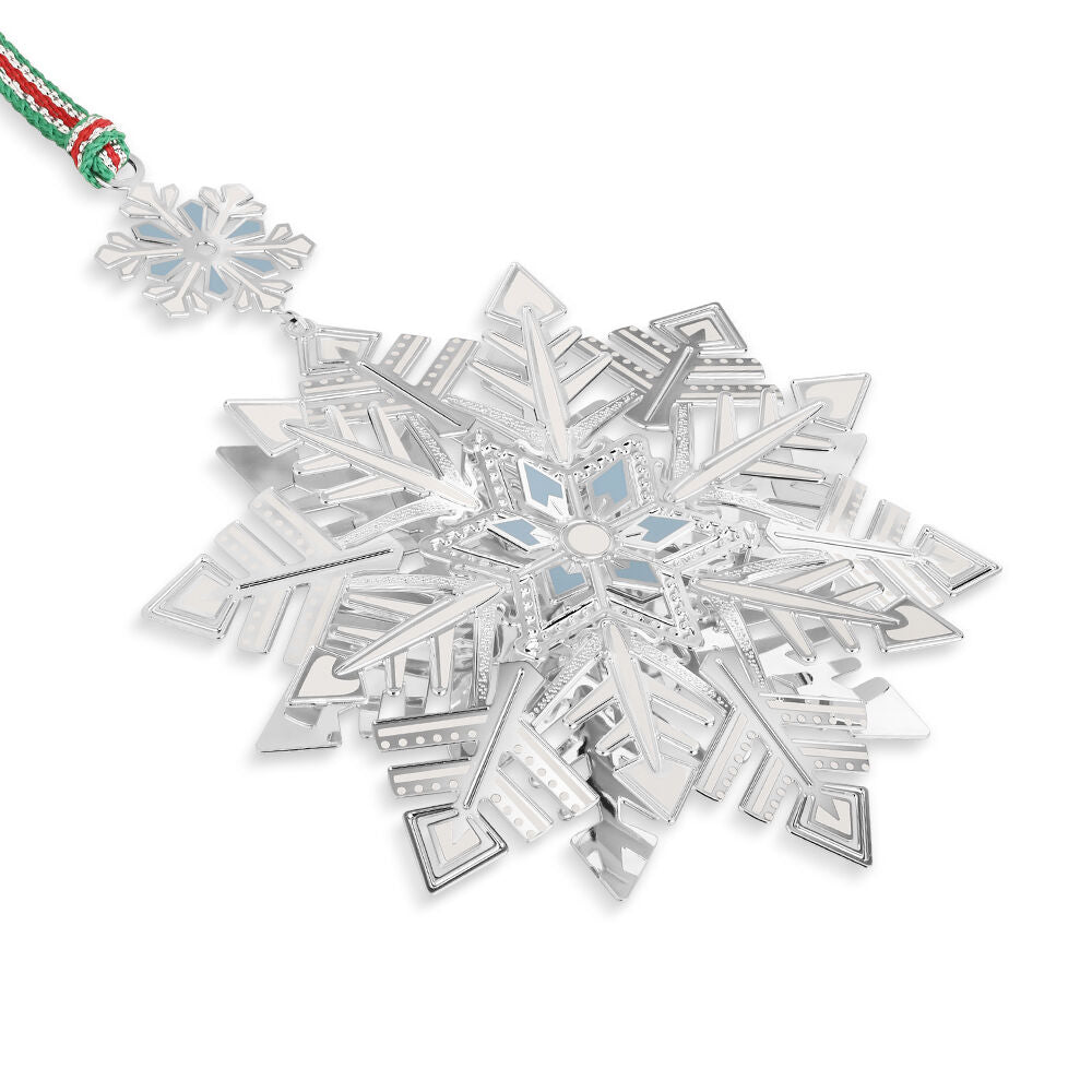 Snowflake Christmas Tree Ornament 