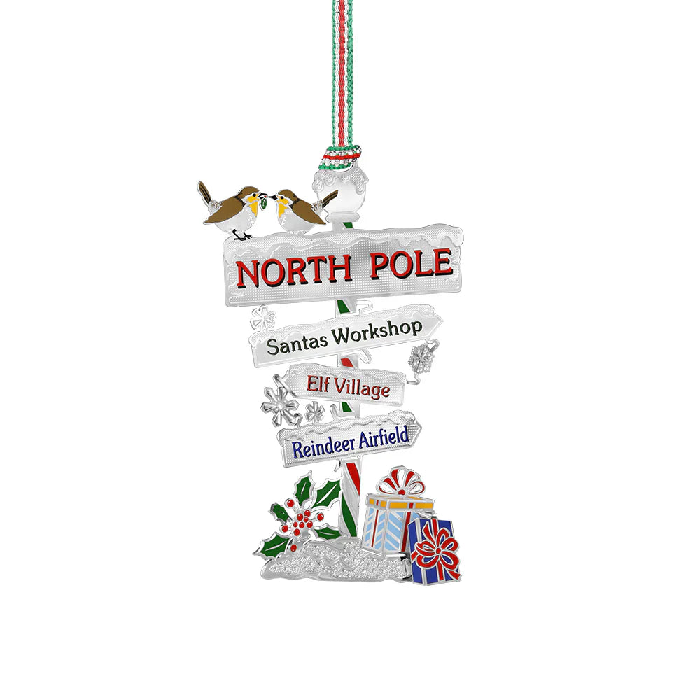 North Pole Christmas Tree Decoration