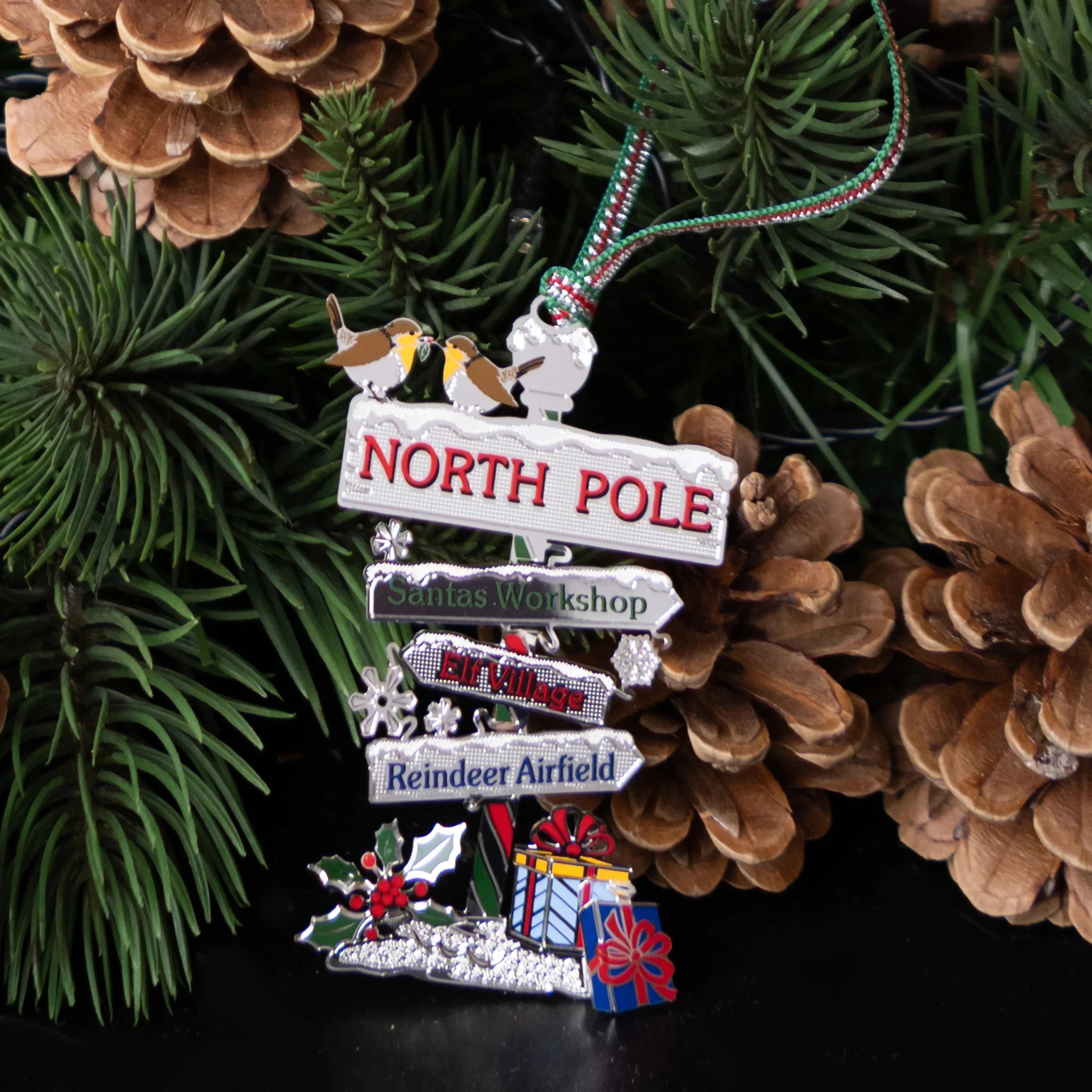 North Pole Christmas Tree Decoration 