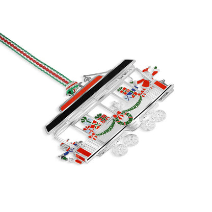 Tram Carriage Christmas Tree Decoration