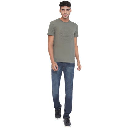 Unisex Vintage Ireland Olive Green T-Shirt