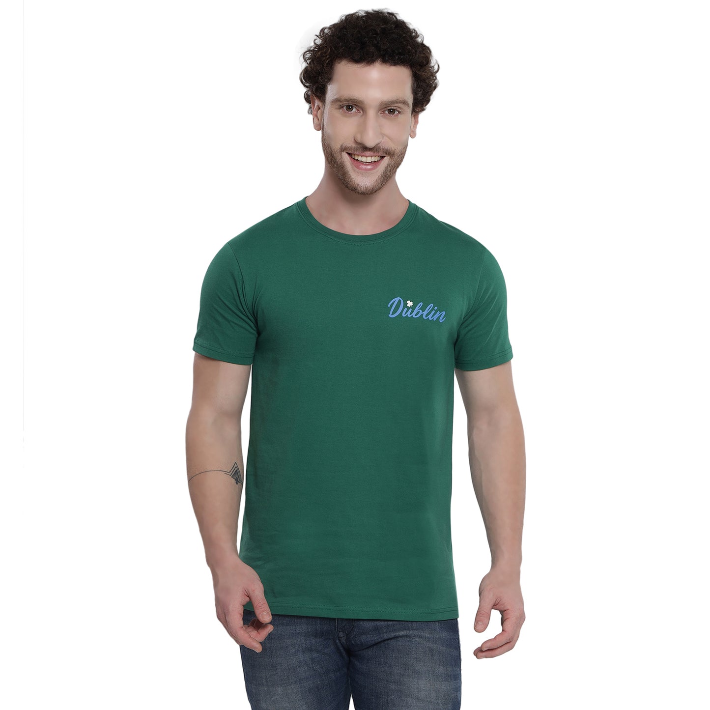 Unisex Dublin Bike Spring Green T-Shirt