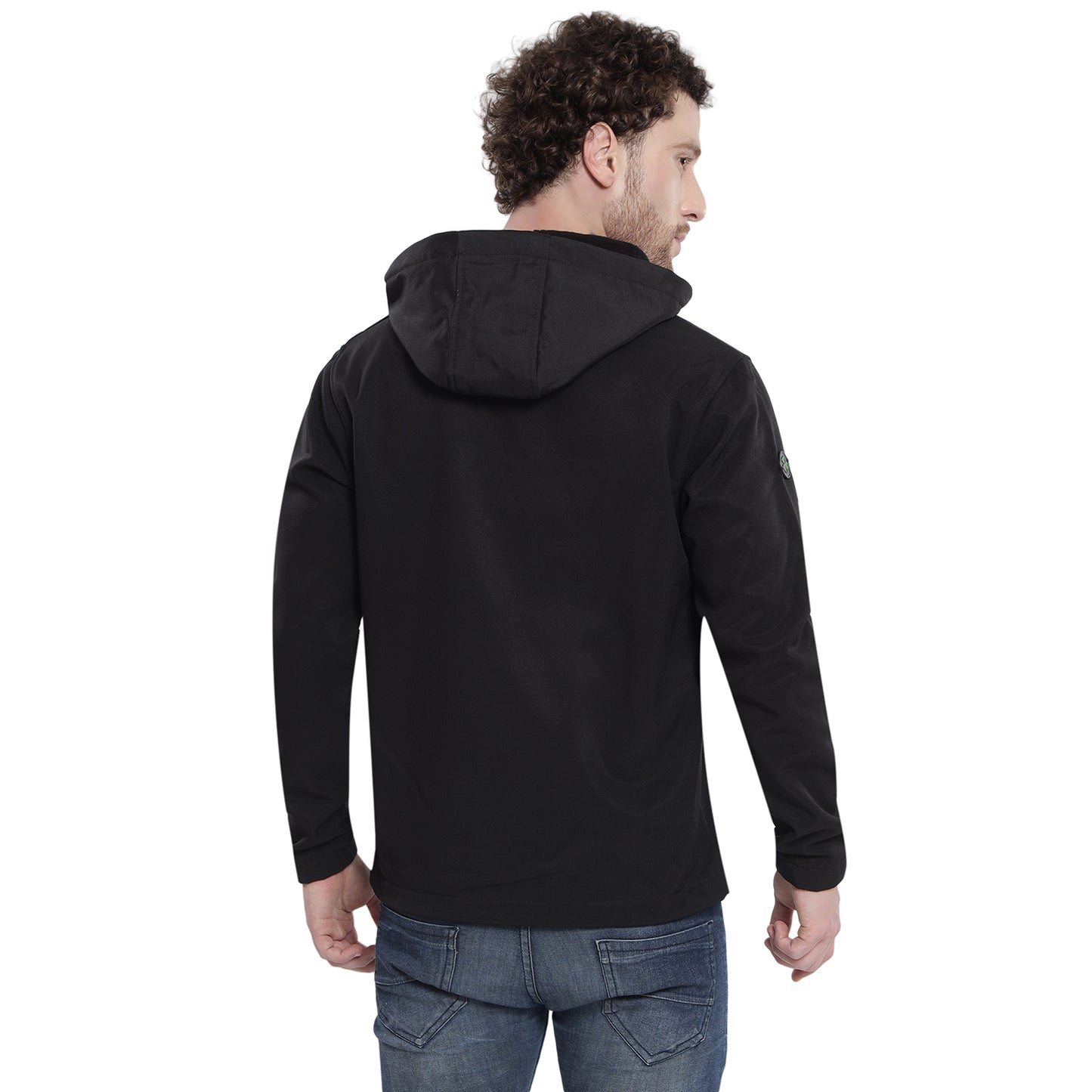 Unisex Ireland The Emerald Isle Black Softshell Jacket