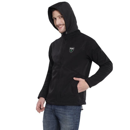 Unisex Ireland The Emerald Isle Black Softshell Jacket