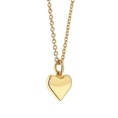 Gold Plated Amy Huberman Newbridge Silverware Heart Necklace