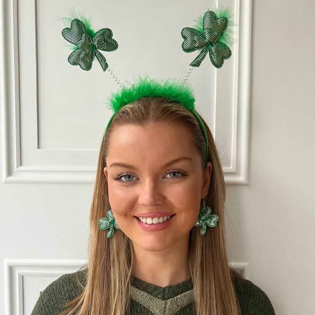Sequenced Shamrock Head Boppers 