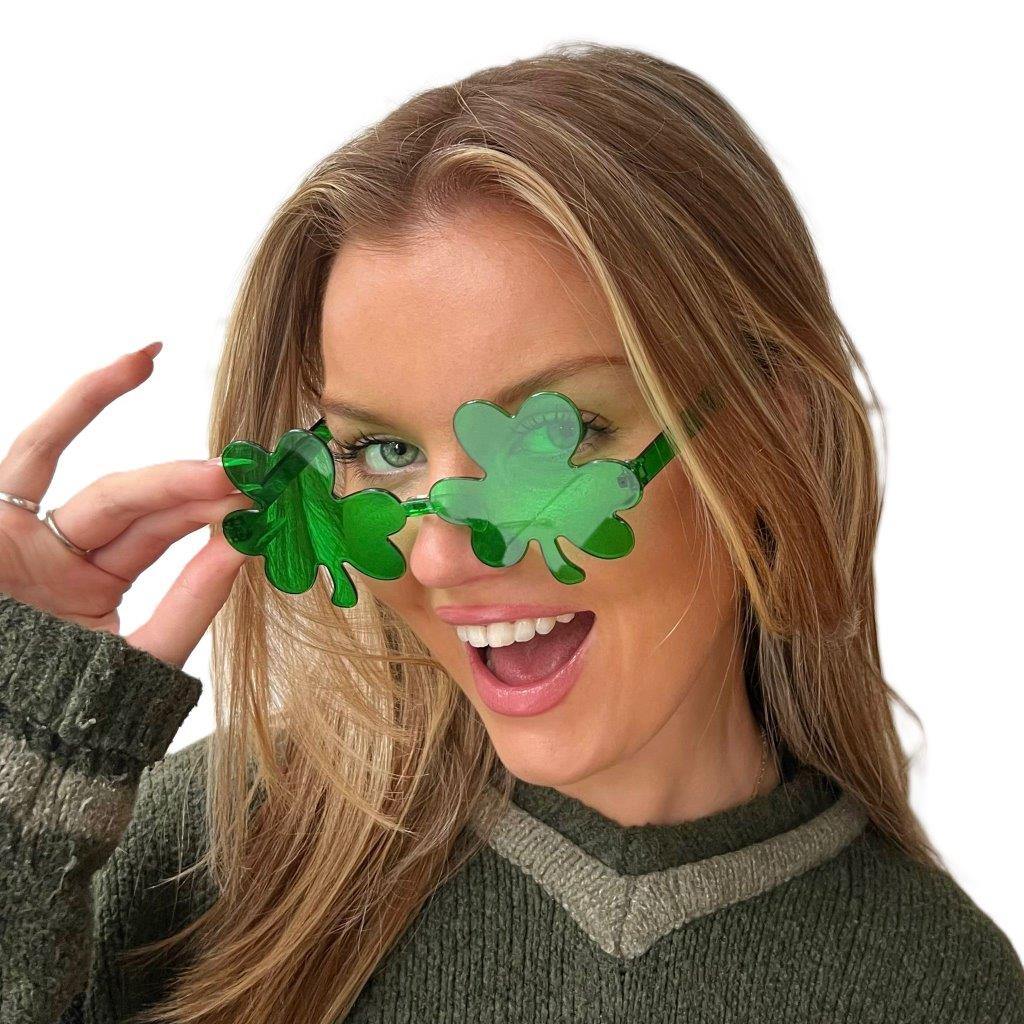 Shamrock Shape Glasses