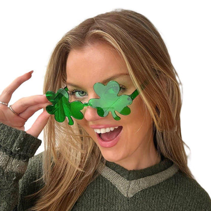 Shamrock Shape Glasses