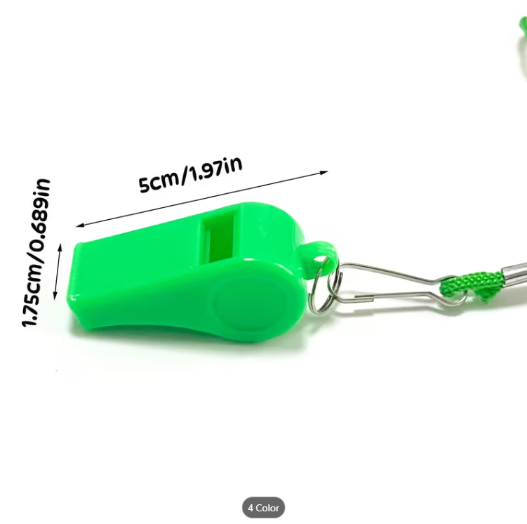 Green ABS Whistle 