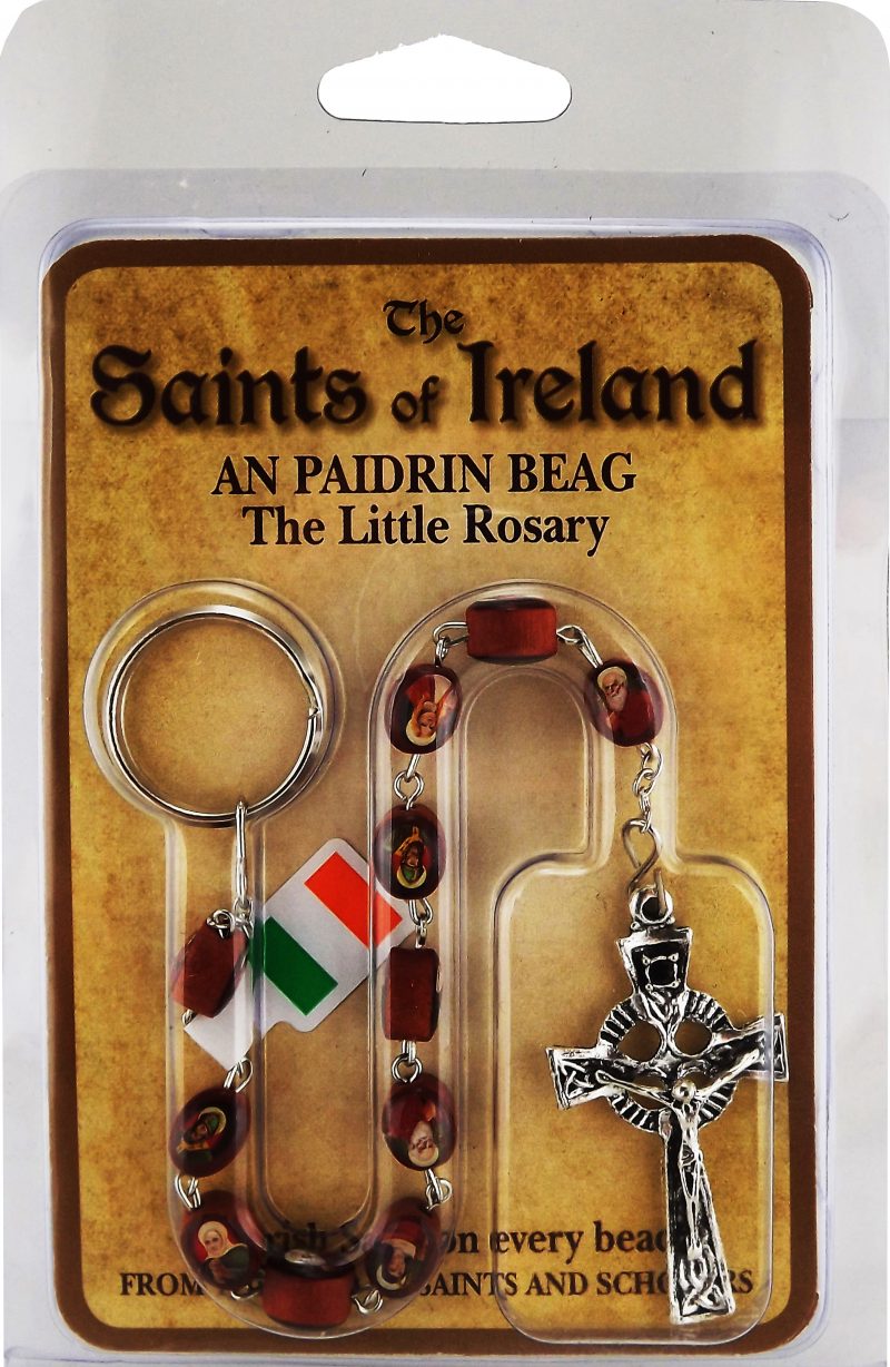Saints Of Ireland Single Decade Rosary Beads 