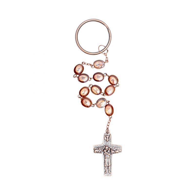 Book Of Kells Wooden Single Decade Rosary