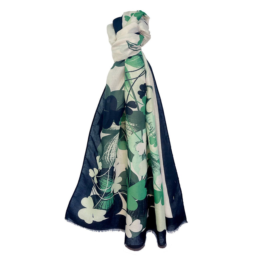 Ladies Shamrock Fashion Scarf