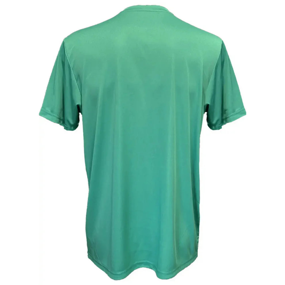 Men's Island Green Shamrock Crest Performance Top