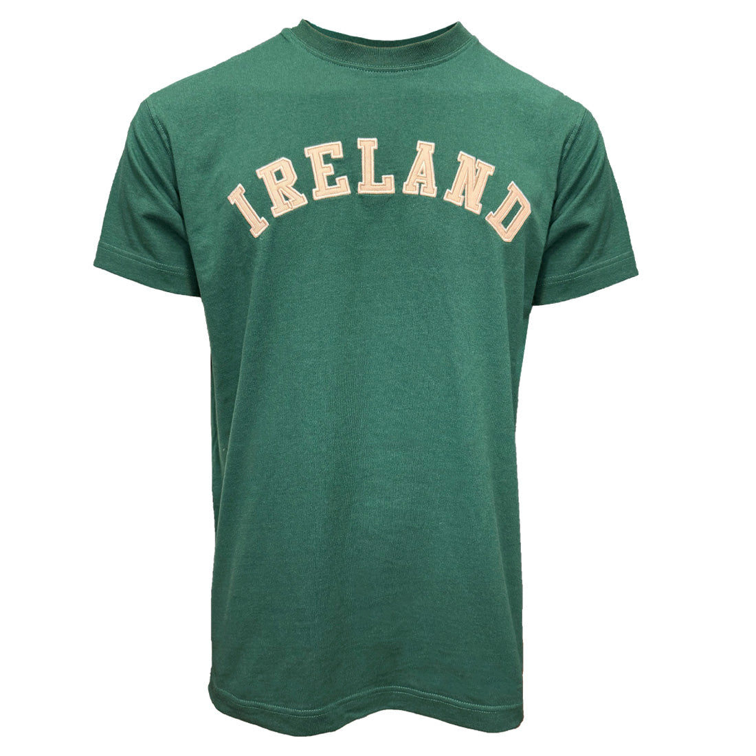 Men's Ireland Evergreen and Cream Appliqué T-shirt