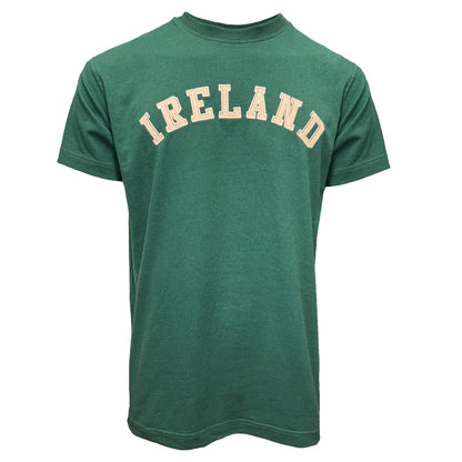 Men's Ireland Evergreen and Cream Appliqué T-shirt