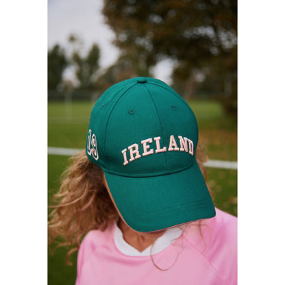 Ireland Evergreen and Pink Baseball Cap