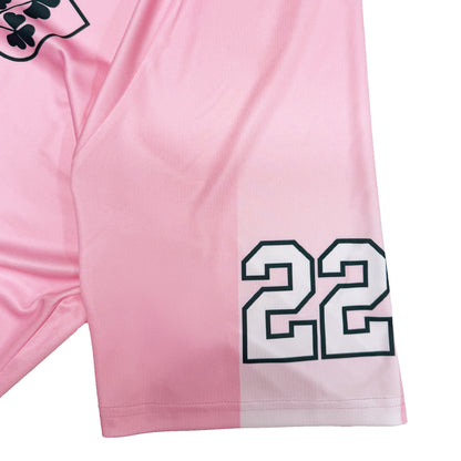 Women's Ireland Crest Pink & White Performance Top