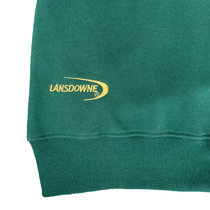 Unisex Ireland Crest V-Neck Green and Cream Sweatshirt