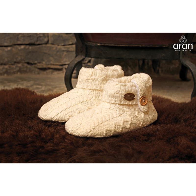 Kids Knitted Boot Slipper