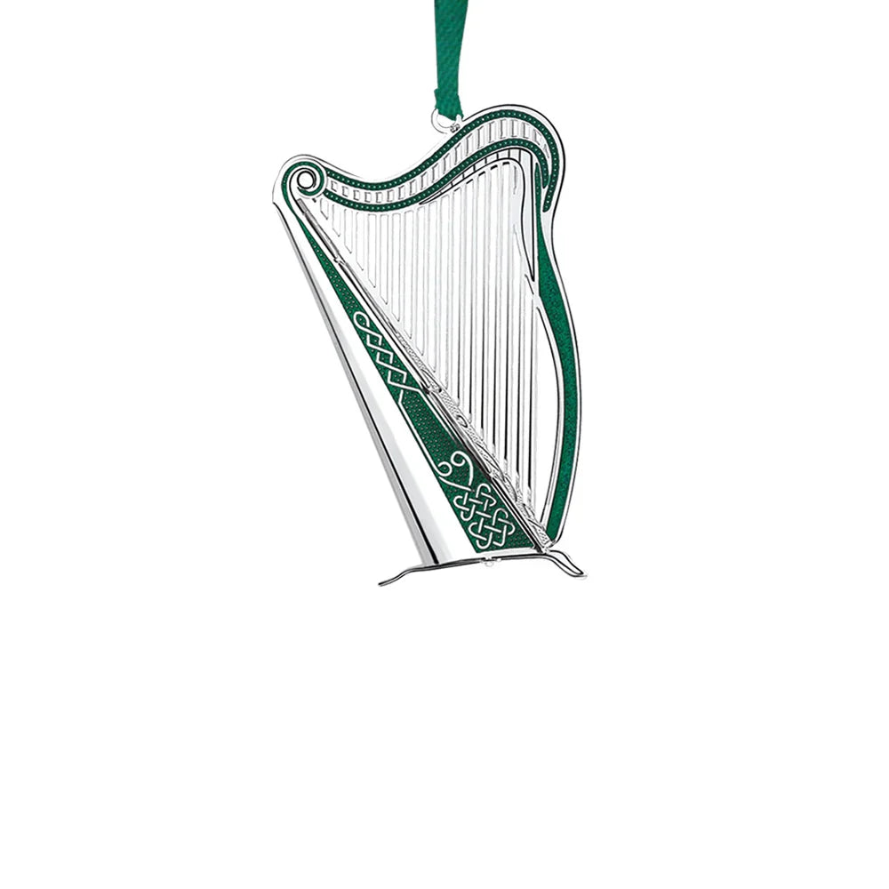 Romance Of Ireland Harp Decoration