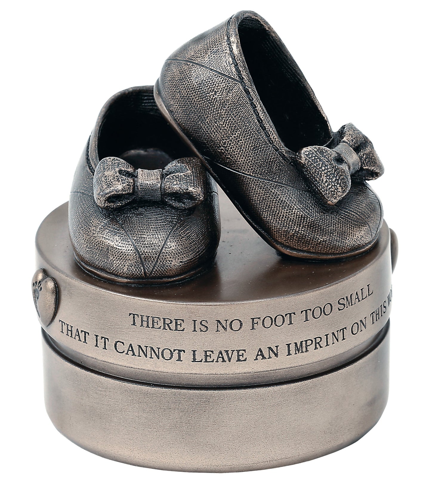 Baby Girl Booties Trinket Box