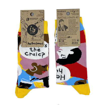 Irish Socksciety Back To The Craic Socks