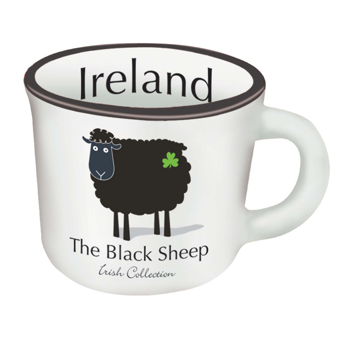 The Black Sheep Ceramic Espresso Cup – Carrolls Irish Gifts USA