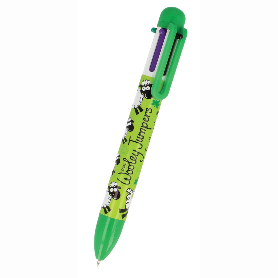 Wacky Woolies 6 In 1 Colour Pen