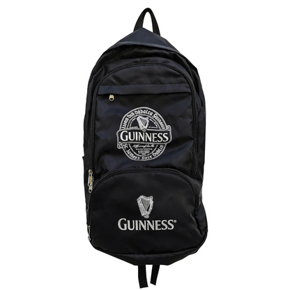 Guinness Fold-up Black Backpack