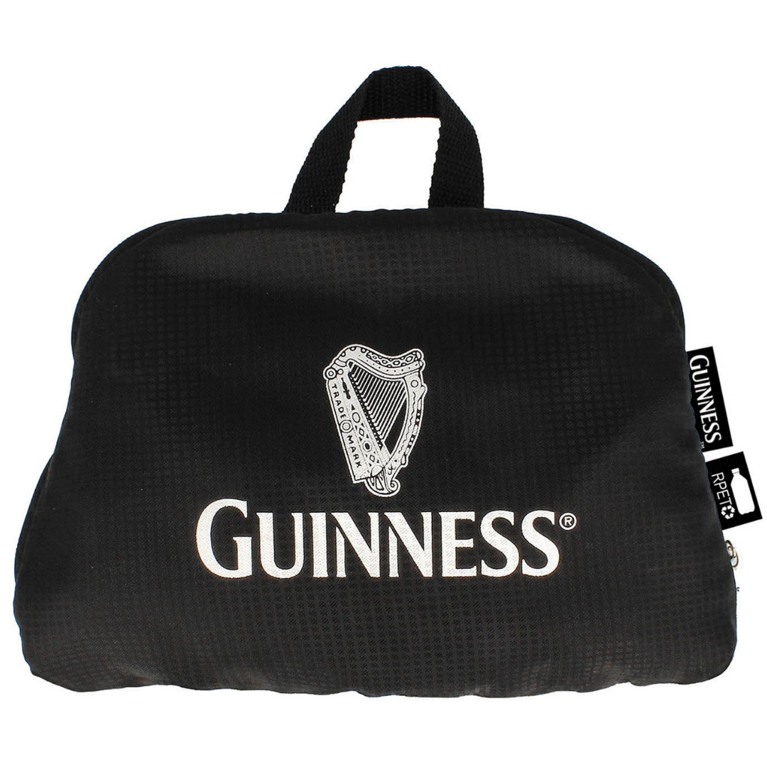 Guinness Fold-up Black Backpack 
