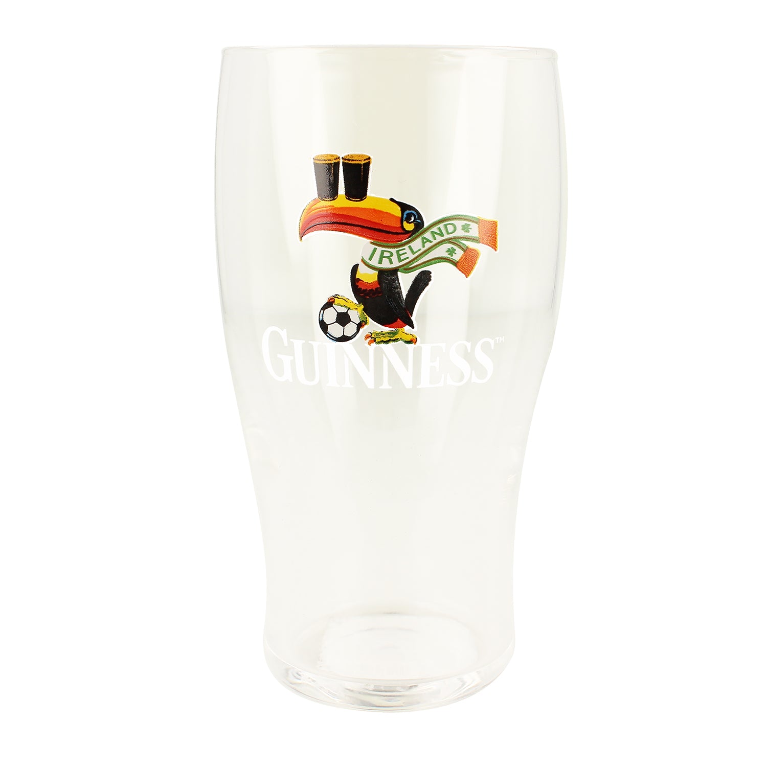Guinness Football Toucan 20oz Pint Glass