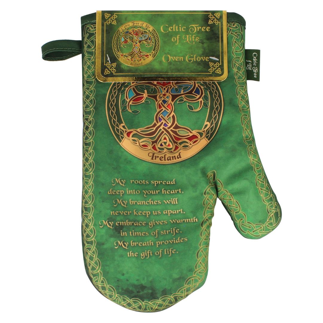 Tree Of Life Oven Mitt