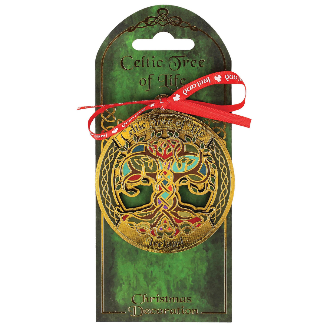Tree Of Life Wooden Christmas Decoration