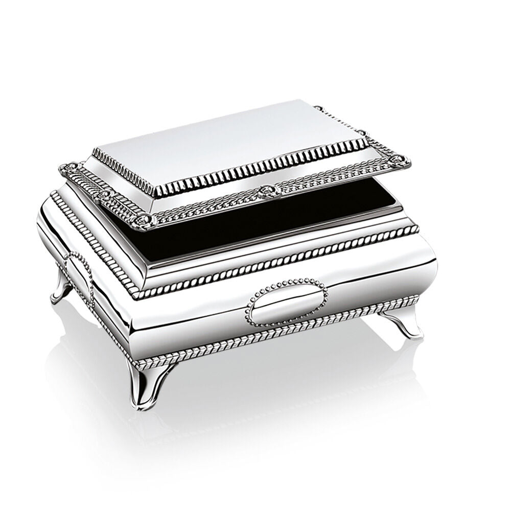 Newbridge Silverware Silver Plated Jewellery Box