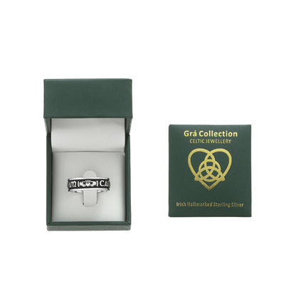 Sterling Silver Mo Anam Cara Ring