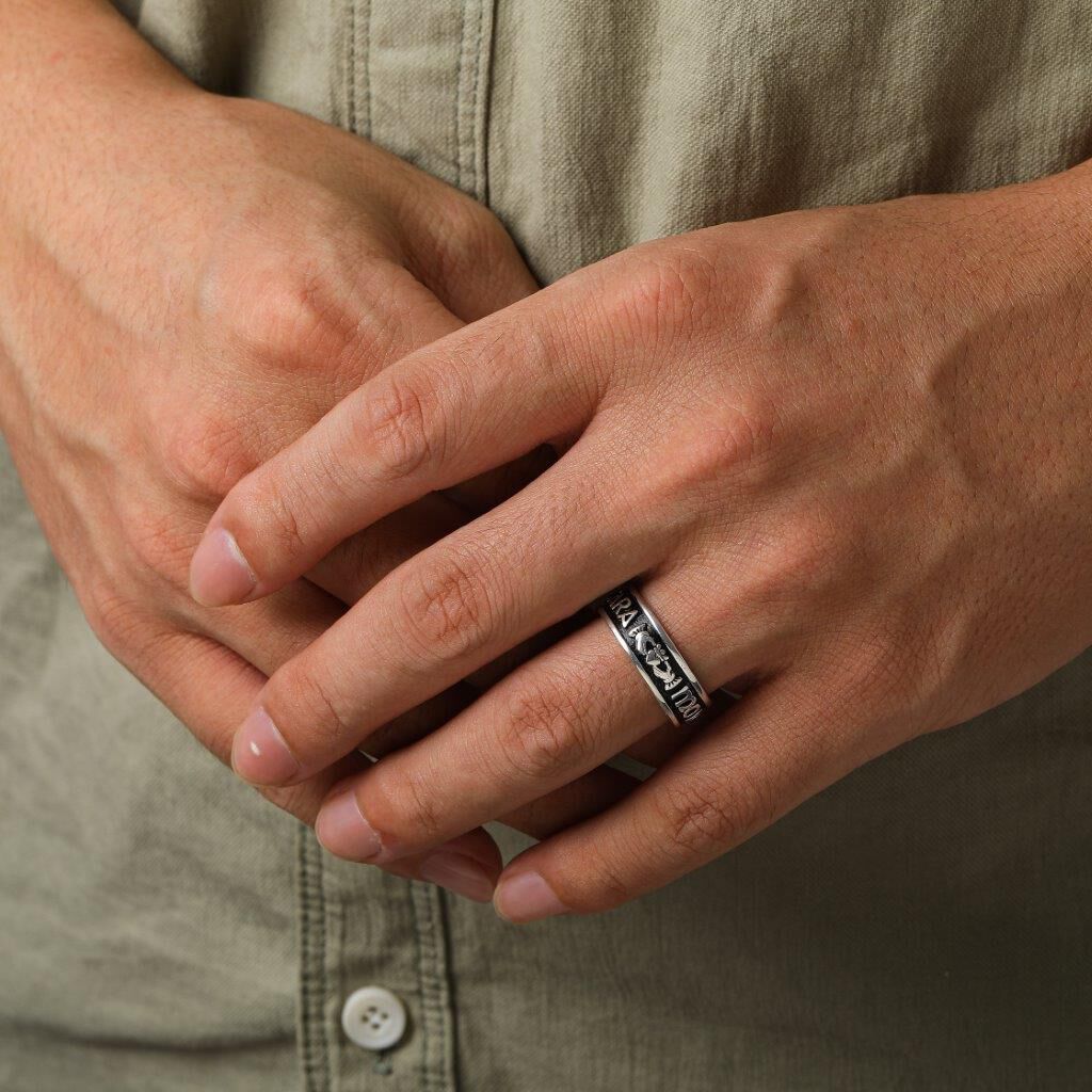 Sterling Silver Mo Anam Cara Ring 