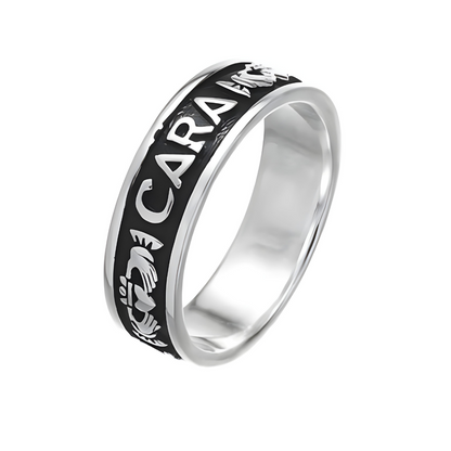 Sterling Silver Mo Anam Cara Ring