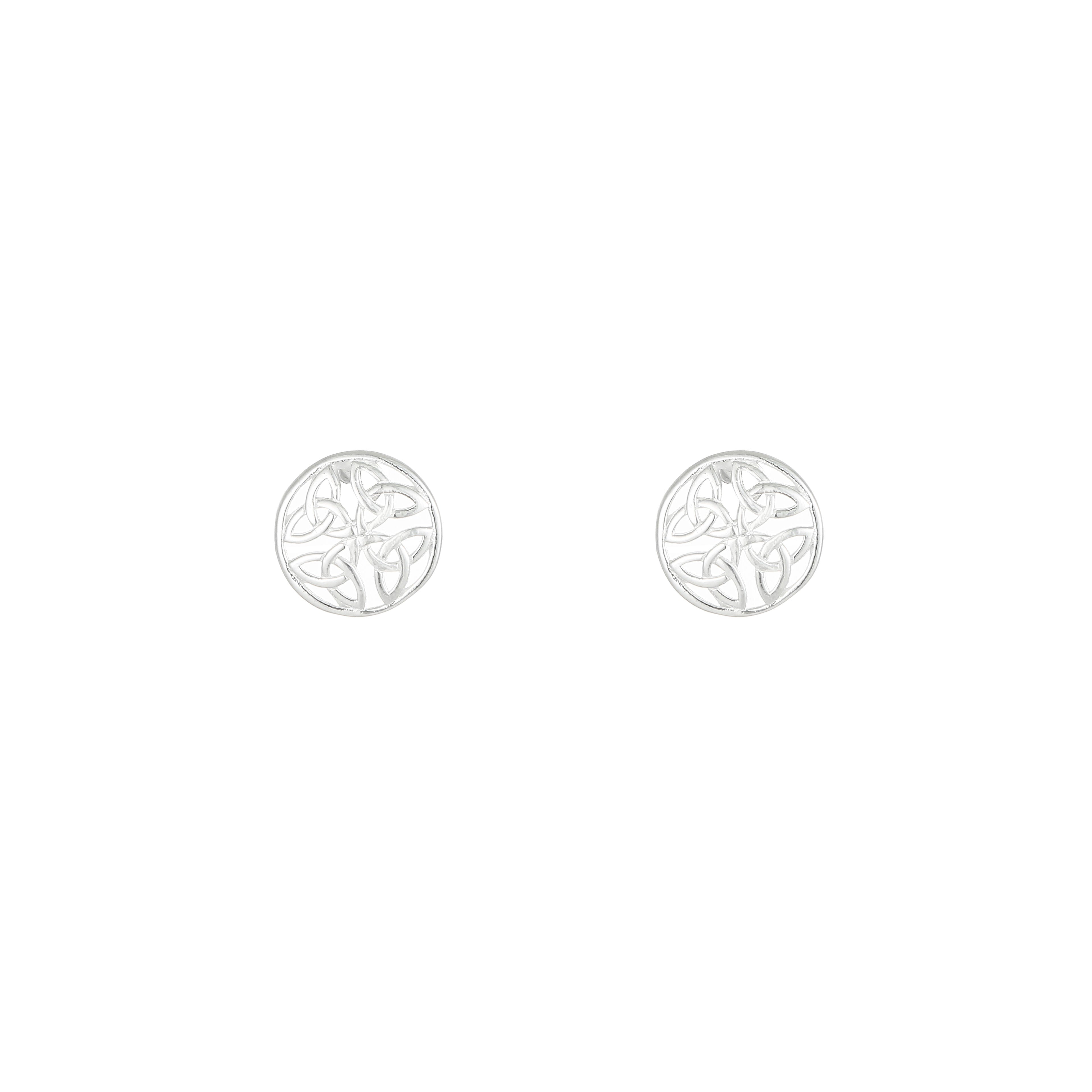 Grá Collection Trinity Knot Necklace Sterling Silver