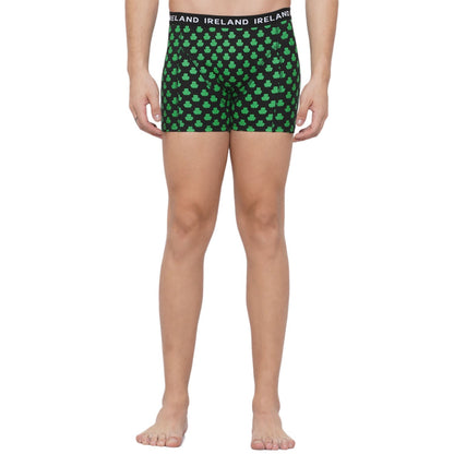 Shamrock Black Mens Boxers