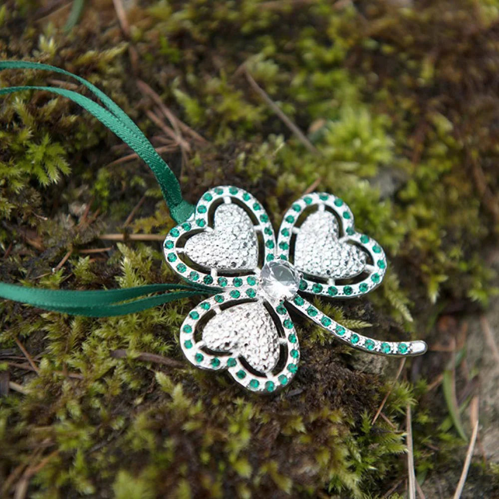 Romance Of Ireland Shamrock Decoration 