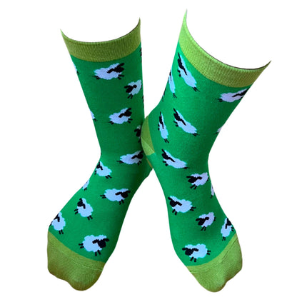 Kids Multi Coloured Set Of 3 Sheep Socks