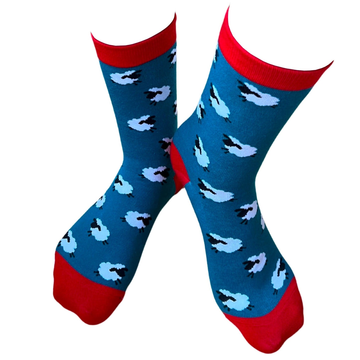 Kids Multi Coloured Set Of 3 Sheep Socks
