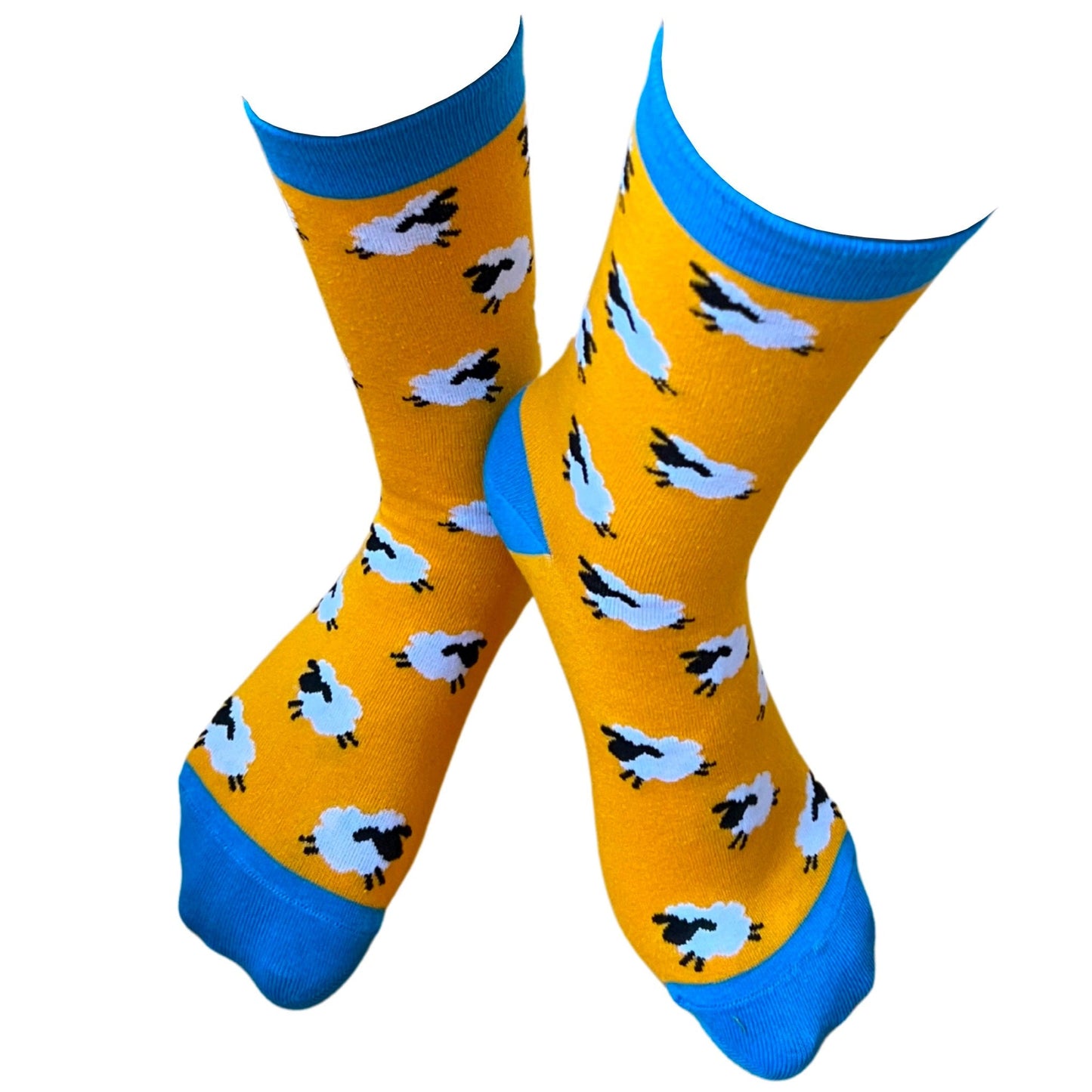 Kids Multi Coloured Set Of 3 Sheep Socks