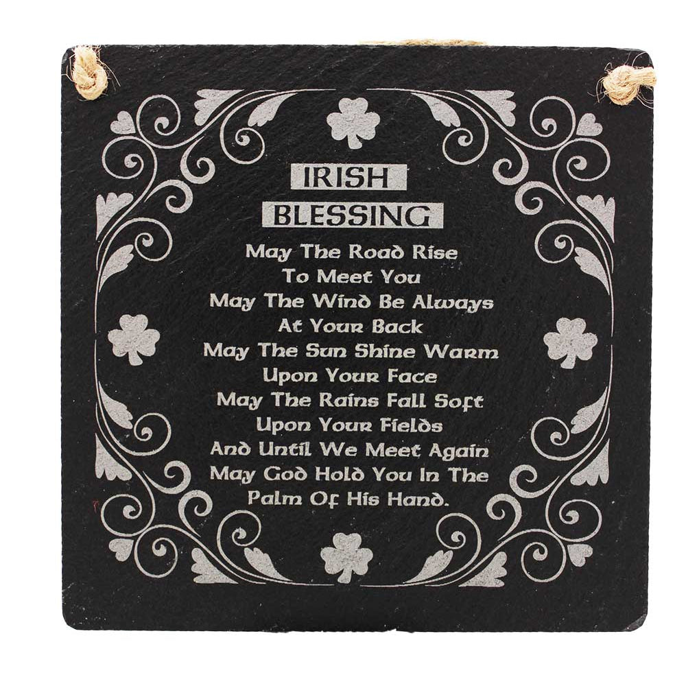 Irish Wedding Blessings Slate Plaque