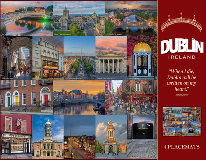 Irish Pubs Image Table Placemats