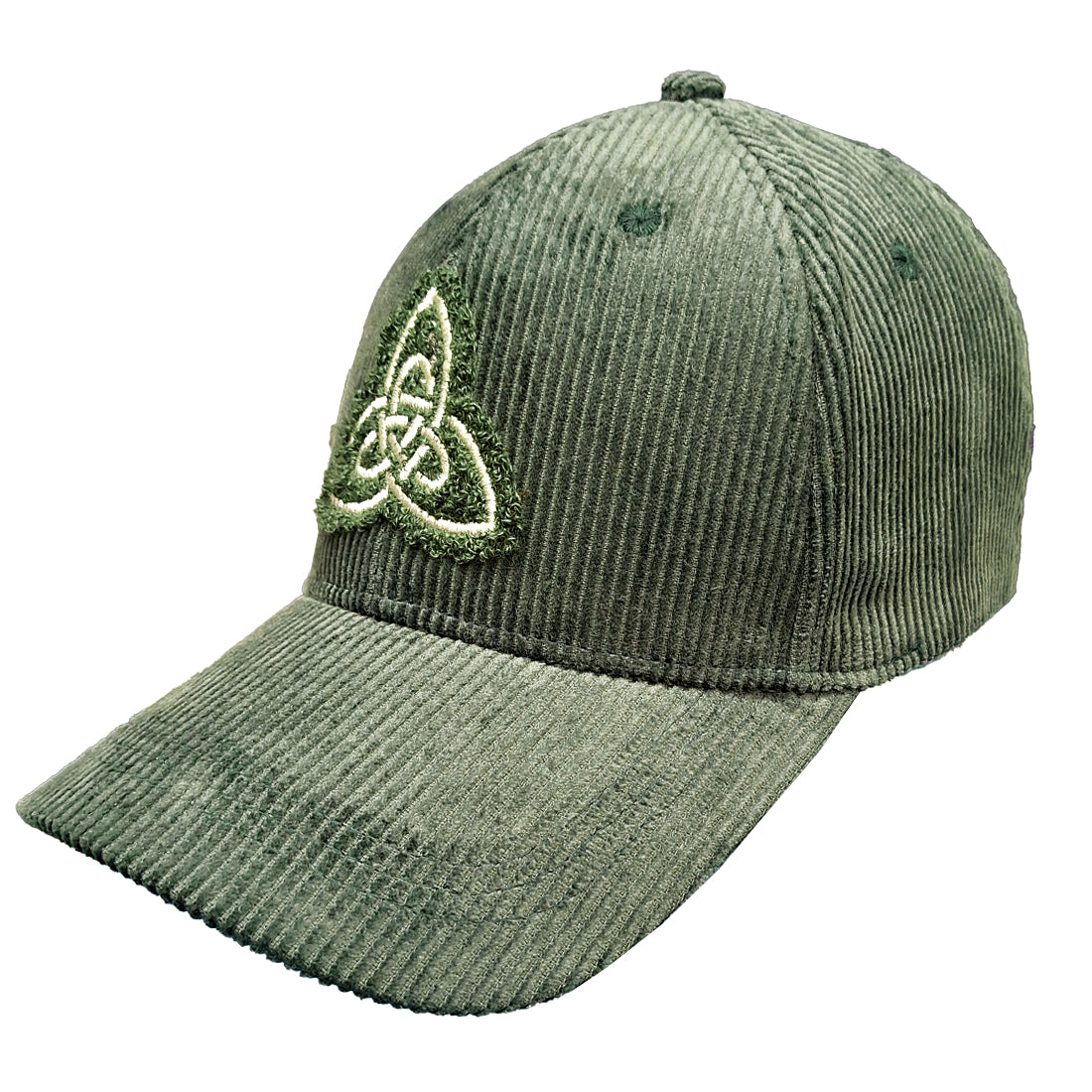 Green Celtic Knot Cord Baseball Cap 
