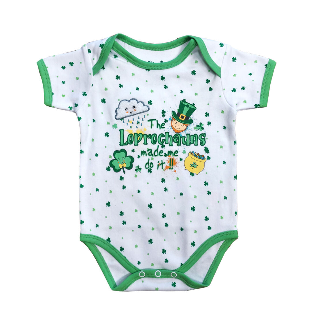 Baby's 'the Leprechauns Made Me Do It' Vest