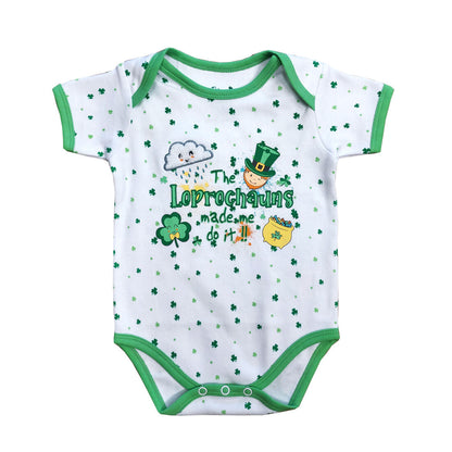 Baby's 'the Leprechauns Made Me Do It' Vest
