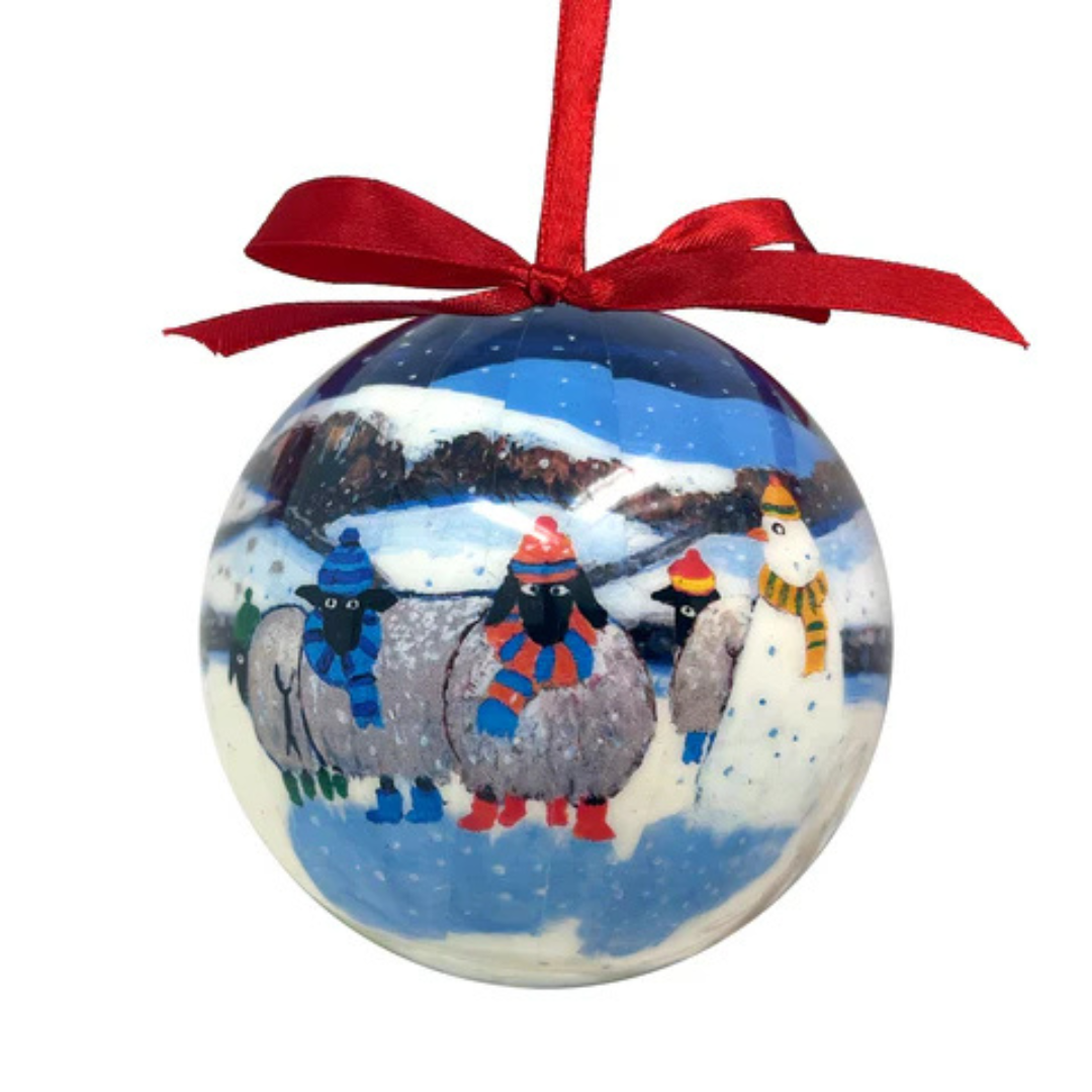 Seasons Bleatings Christmas Bauble