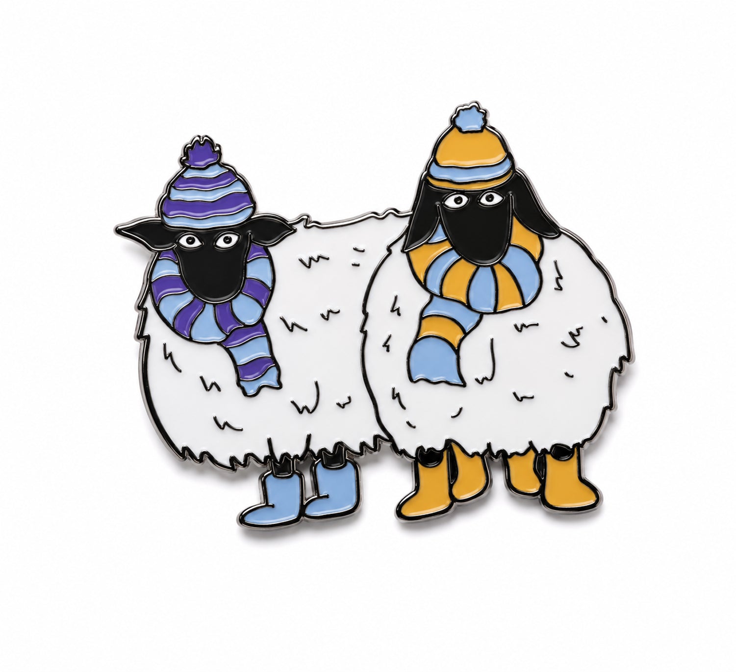 Season's Bleatings Enamel Pin